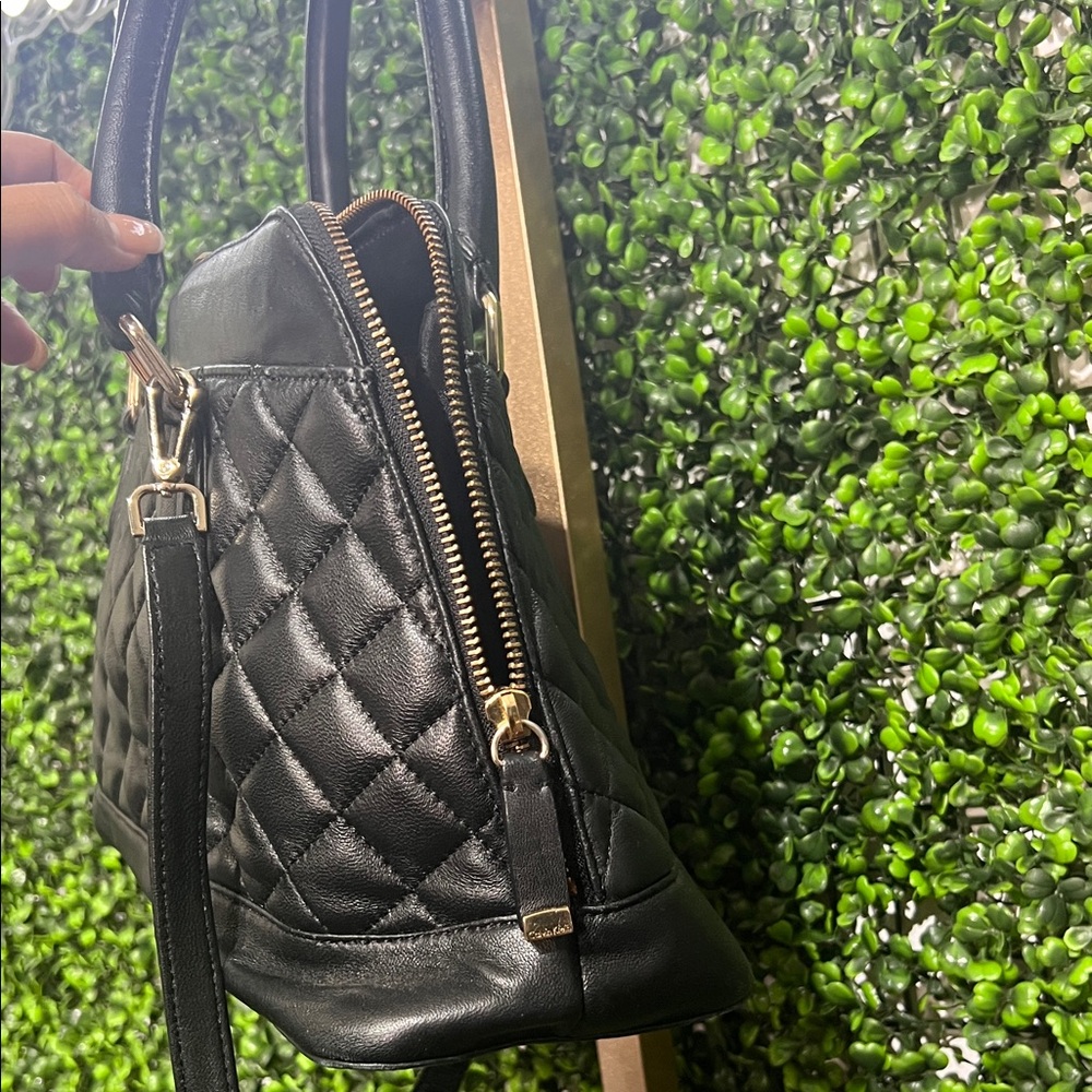 Calvin Klein Sutton Lamb Satchel Bag - Picture 14 of 16